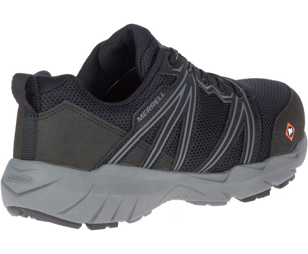 Merrell Vandresko Dame - Fullbench Superlite Alloy Toe Work - Sort - FBR406295